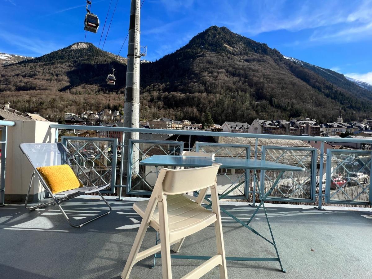 Centre Ville, T2 Avec Terrasse Et Parking Couvert. Cauterets Dış mekan fotoğraf